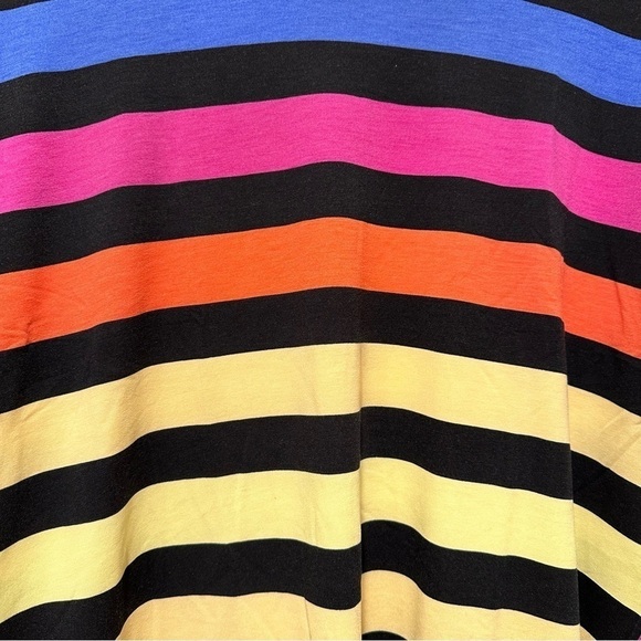 LulaRoe Irma Mid-Sleeve Stretchy High-Low Tunic Top Loose Fit Modest XXS -00-0 - Picture 8 of 13